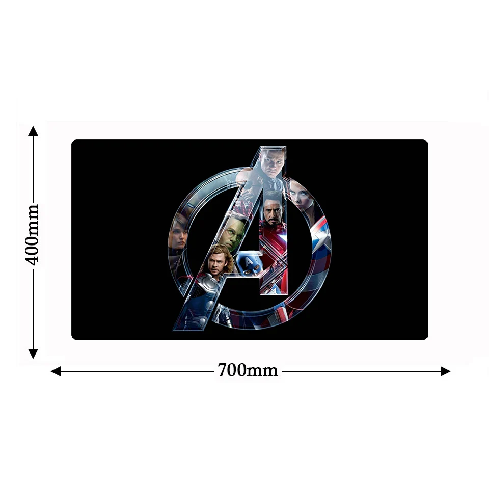 Mouse Mat Movie Avengerse Infinity War Computer Table Pad Keyboard Game Gamer Play Gaming Mousepad Mattapis de souris | Компьютеры и