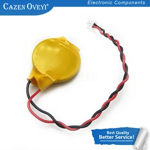 2 шт.лот ноутбук BIOS CMOS Аккумулятор для ноутбука CR2032 2P 3P материнская плата батарея с проводом 3V в наличии