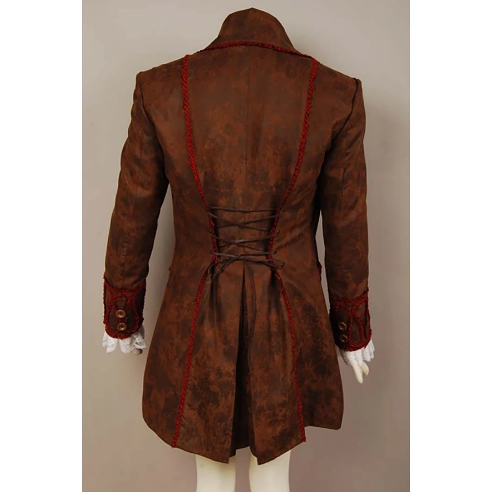 (В наличии) Алиса Косплей Джонни Депп как сумасшедший костюм Хэллоуин для