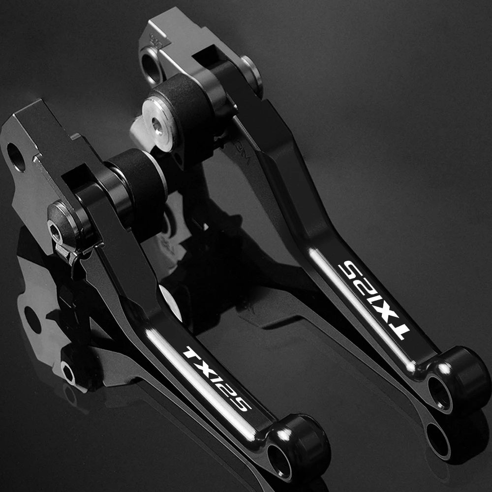 

CNC handbrake TX125 Motorcycle DirtBike Motocross dirt bike Pivot Handlebar Brake Clutch Levers FOR HUSQVARNA TX125 2017 2018