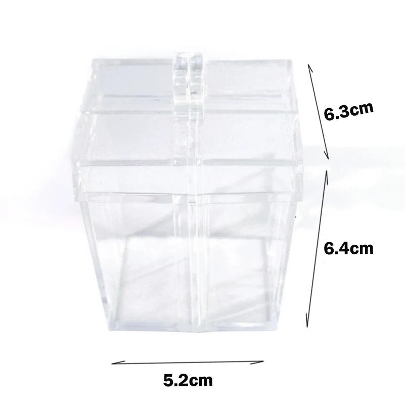 clear square shape Свадебные гелиевые подвески для воздушных шаров, держатель шаров из гравитационного блока, 8 г/17 г/30 г/70 г, вечерние украшения на день рождения - Цвет: clear square shape