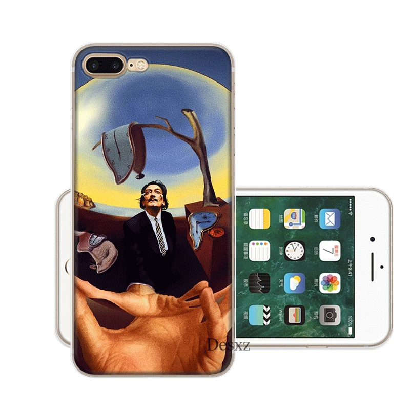 Чехол для мобильного телефона iPhone 11 Pro X XR XS Max 5 5S SE 6 6S 7 8 Plus жесткий чехол Salvador Dali |