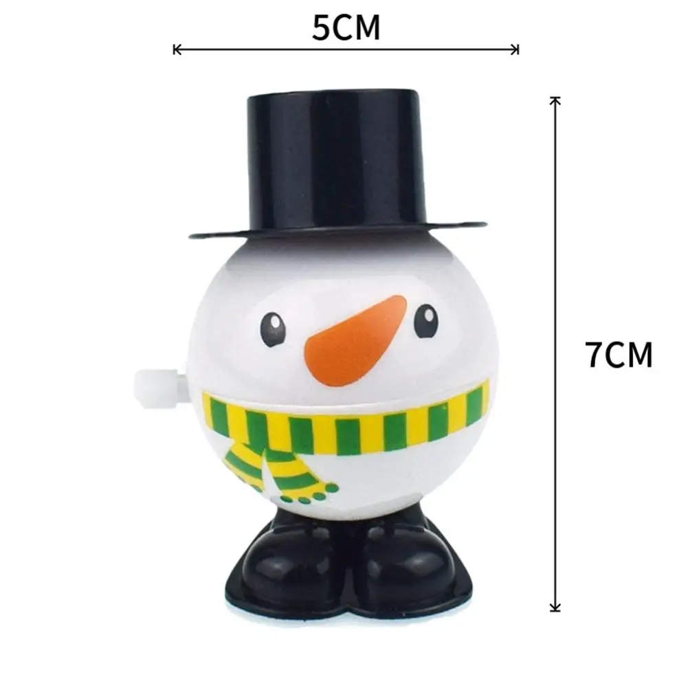 

Kids Clockwork Toy Xmas Santa Snowman Penguin Wind Up Education Toys Gift Decor Exquisite and Delicate Design Appearance