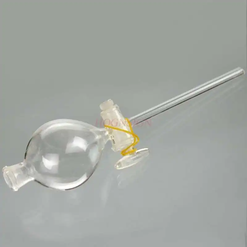 

Separation funnel spherical 60ml high school chemical glass equipment laboratory supplies laboratory equipment