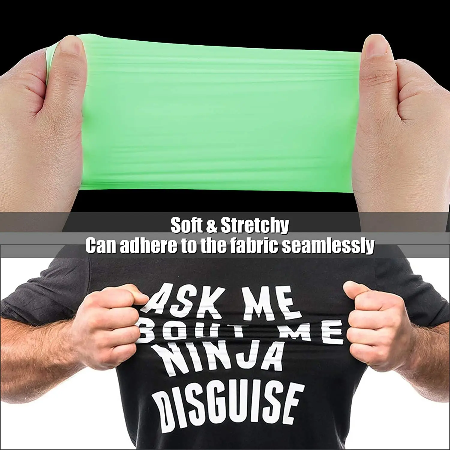 Светящийся термотрансферный виниловый светящийся в темноте термопресс для