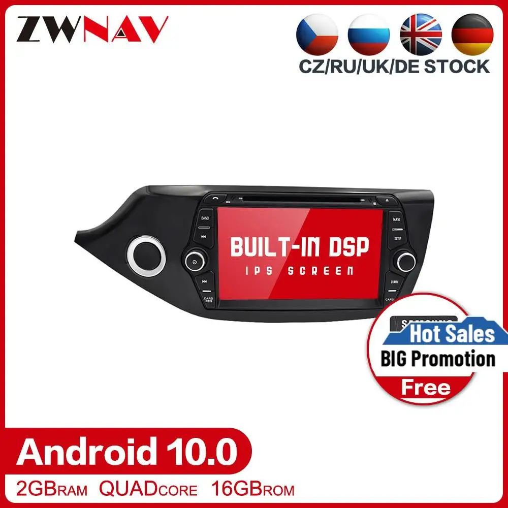Carplay DSP Android автомобильный DVD мультимедийный плеер для Kia Ceed 2013 2014 2015 GPS навигация