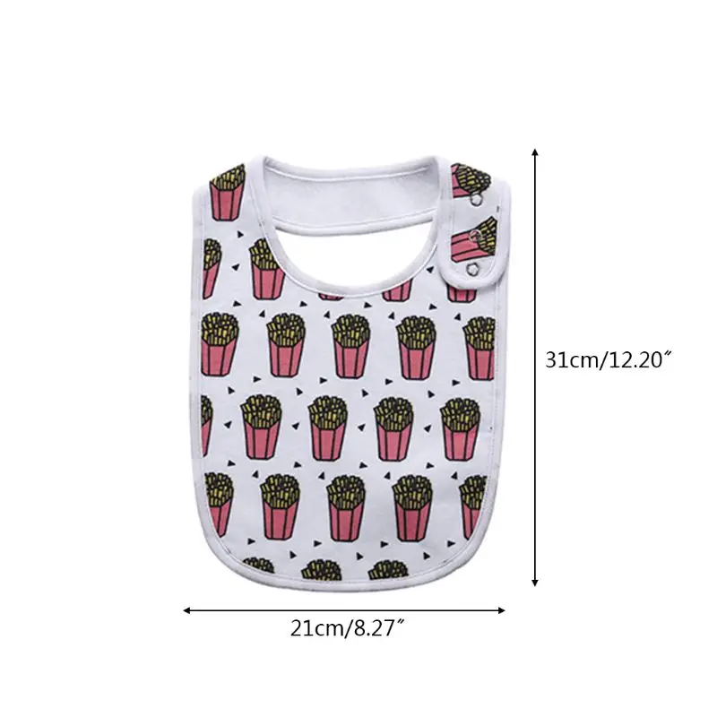 

Baby Feeding Bibs Infant Cotton Scarf Towel Bandana Saliva Triangle Burp Cloth