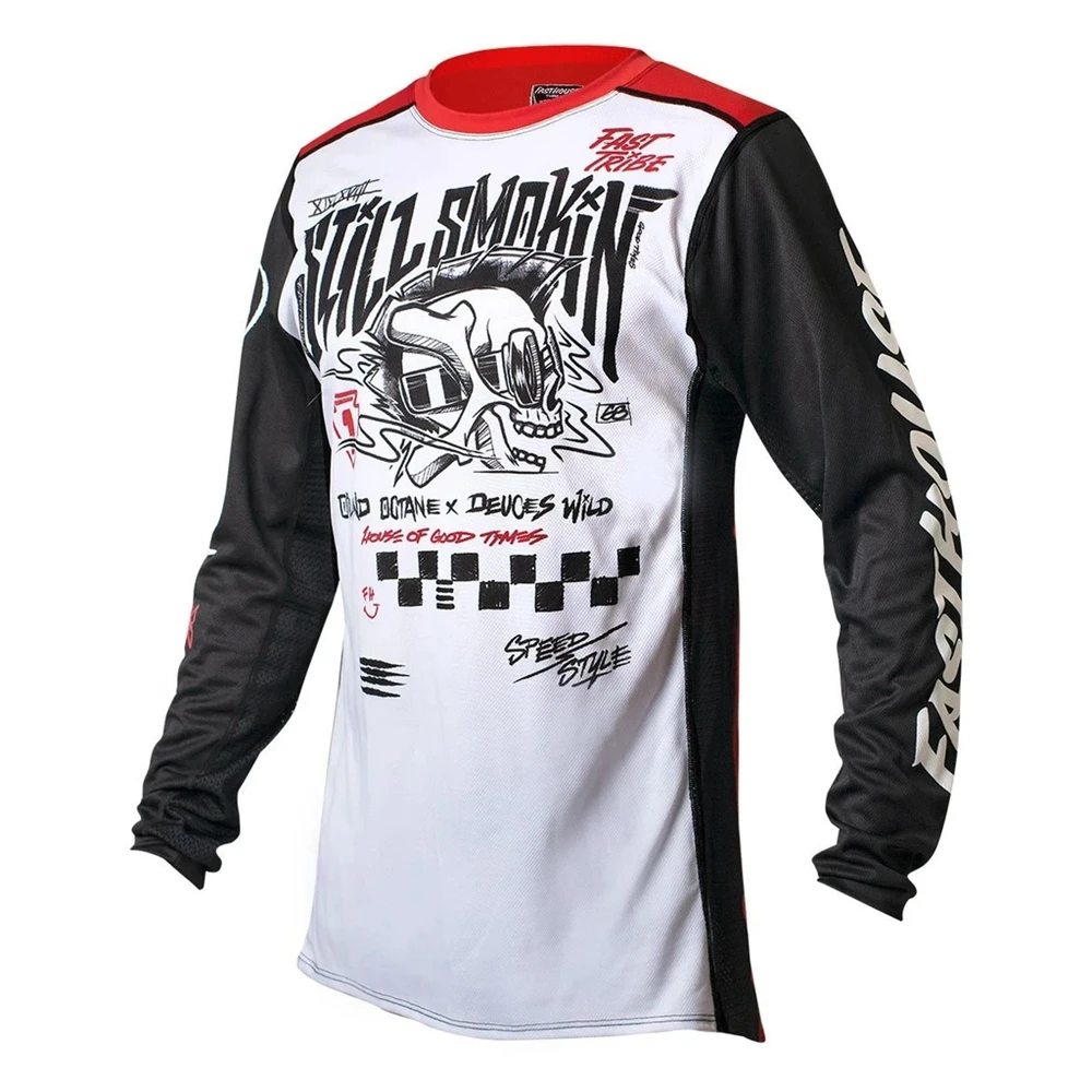 Майка красного цвета для мотокросса мотоцикла с длинным рукавом 2021 скоростей