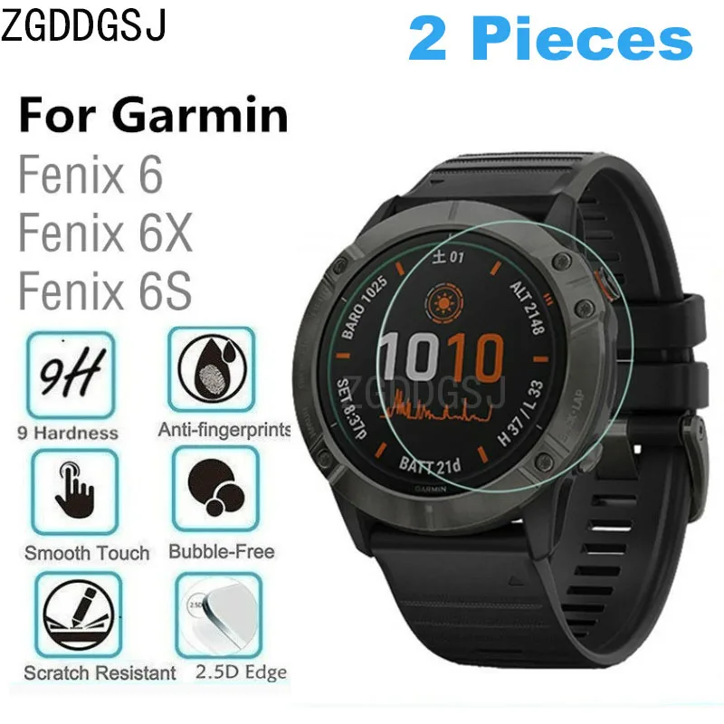 2 шт. гибкое закаленное Стекло для наручных gps часов Garmin Fenix 6 6x 6s Pro Экран протектор