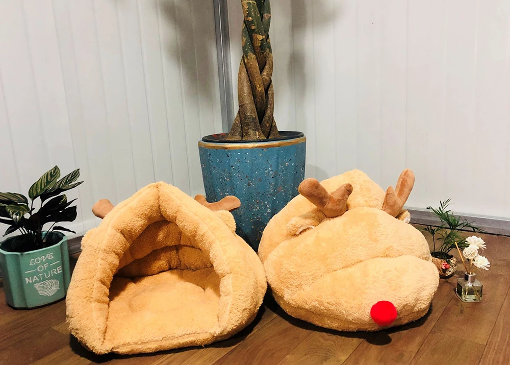 Кровать для домашних животных кошек собак мягкое гнездо кровать питомника