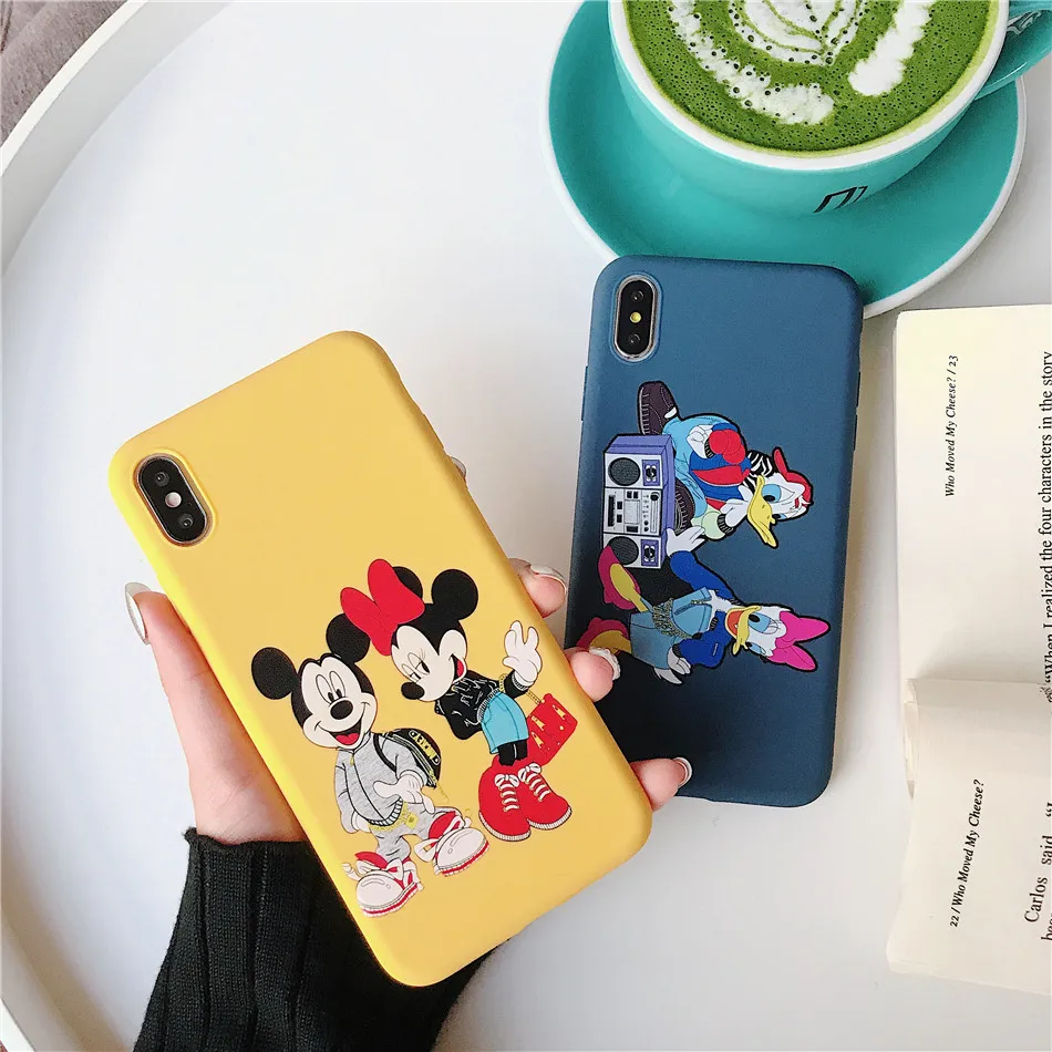 Роскошный Матовый силиконовый чехол для iPhone X XR Xs MAx 10 с рисунком из мягкого ТПУ