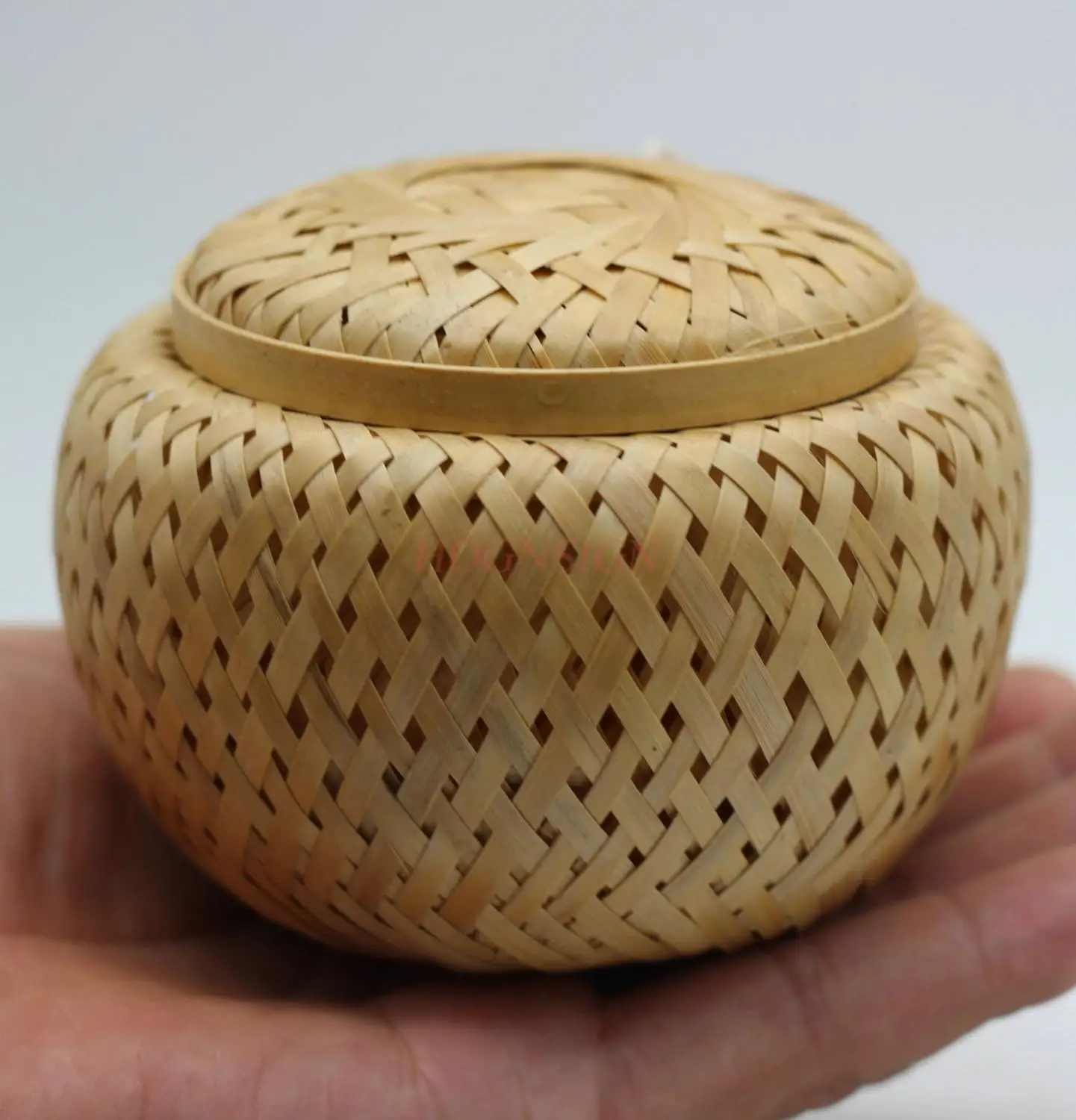 Бамбуковые тканые клетки ручной работы жуки мундштук для рептилий домашних