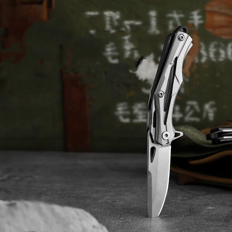Мини-нож M390 в стиле ретро для мытья камня нож кемпинга портативный фруктов D2