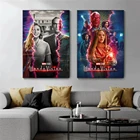 Marvel Superhero Wanda Vision Картина на холсте ТВ сериал искусство пропагандистские постеры и принты Настенная картина для декора гостиной