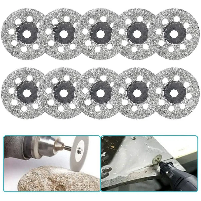 

42Pcs Cutting Wheels Set for Rotary Tool Kit, Diamond Cutting Wheel, Resin Metal Cutting Wheels Tools for Wood Cutting