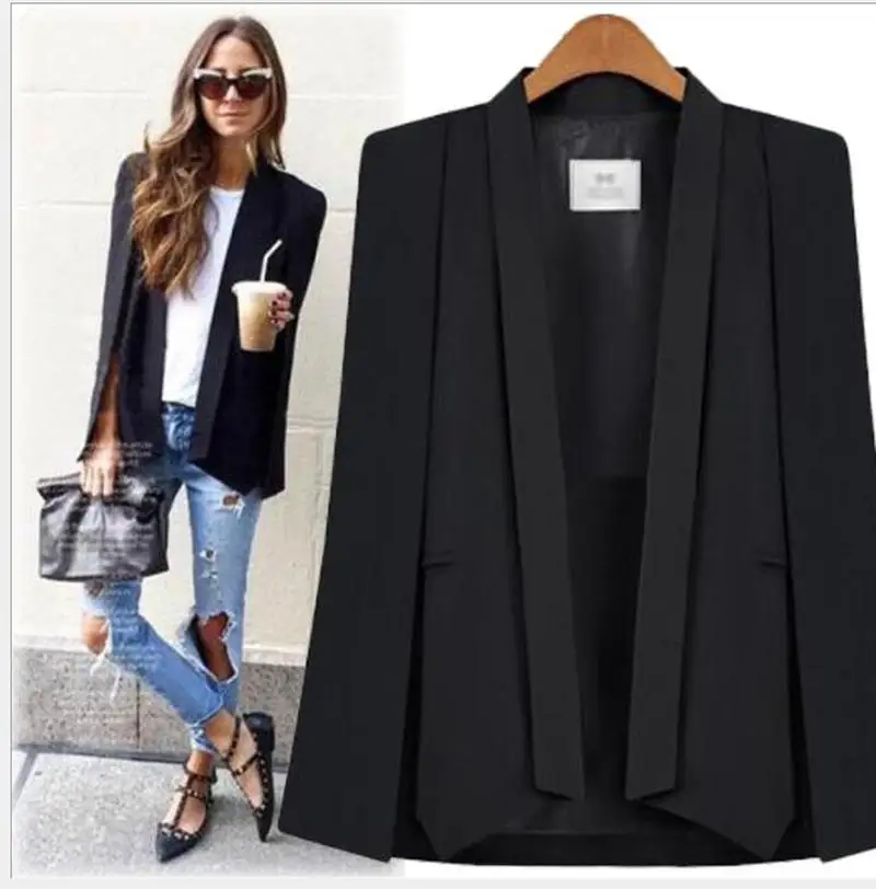 Весенний Женский приталенный Блейзер женская модель 2020 повседневная куртка с