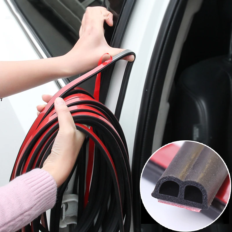 

Car Door Seal Strips Sticker Sound Insulation Sealing for audi a1 ford focus 2 suzuki swift toyota chr bmw f31 opel mokka