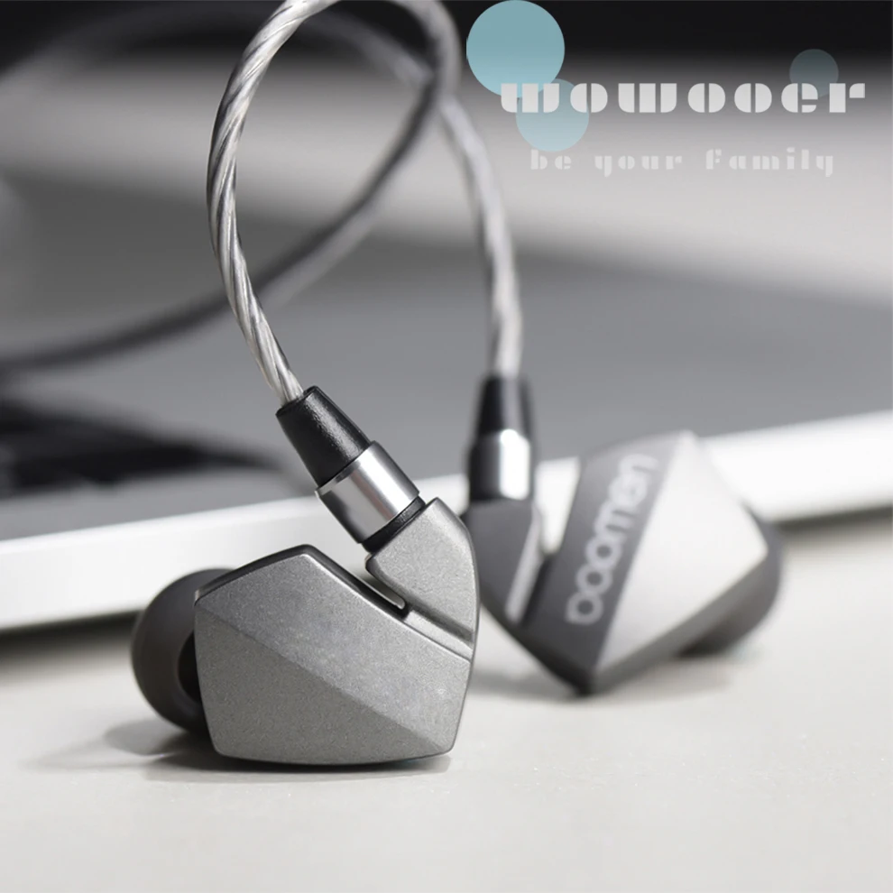 Проводные наушники HIFI бас спортивные гибридные для iPhone Xiaomi Huawei с микрофоном