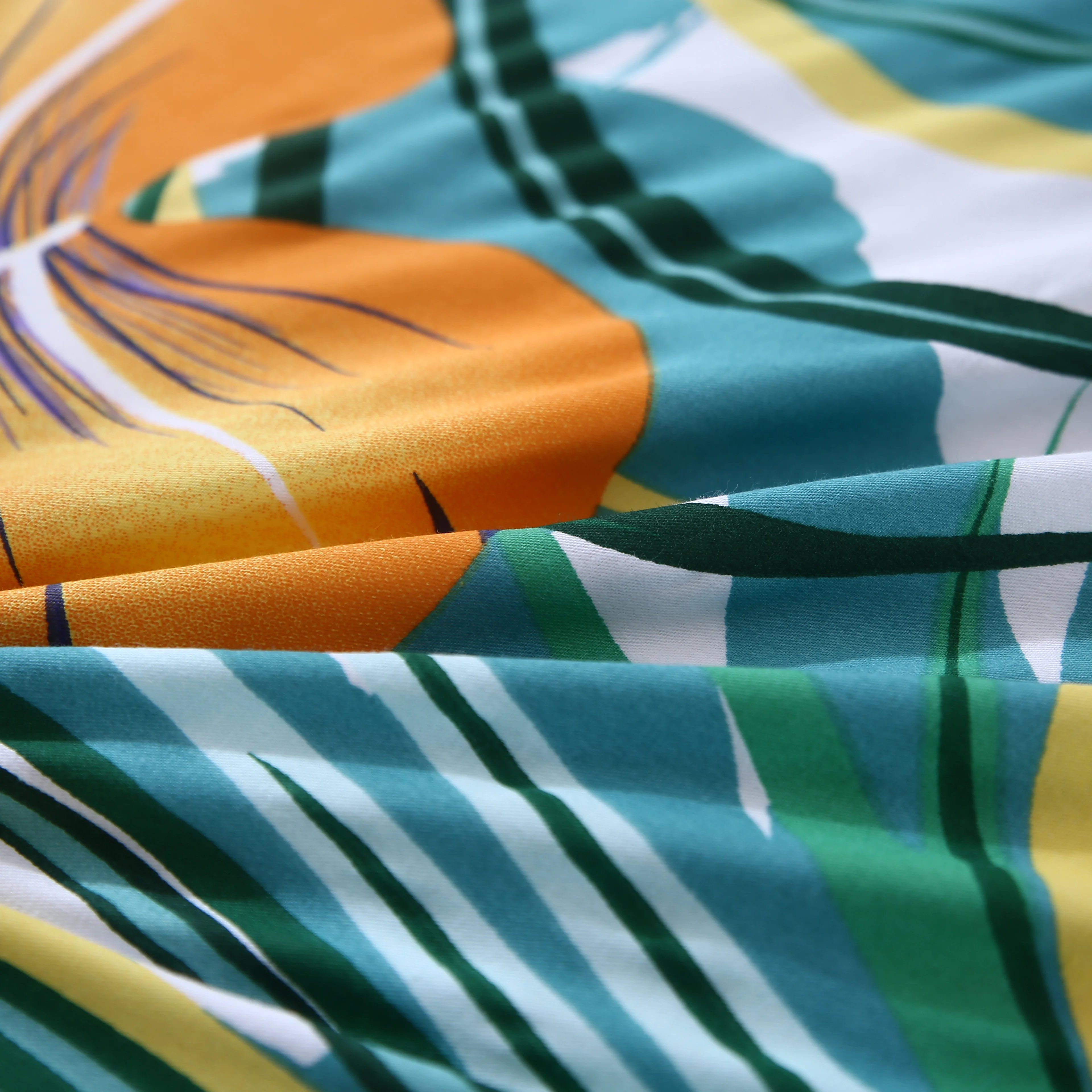 1 шт. 100% хлопок высококачественный экологически чистый активный принт на молнии