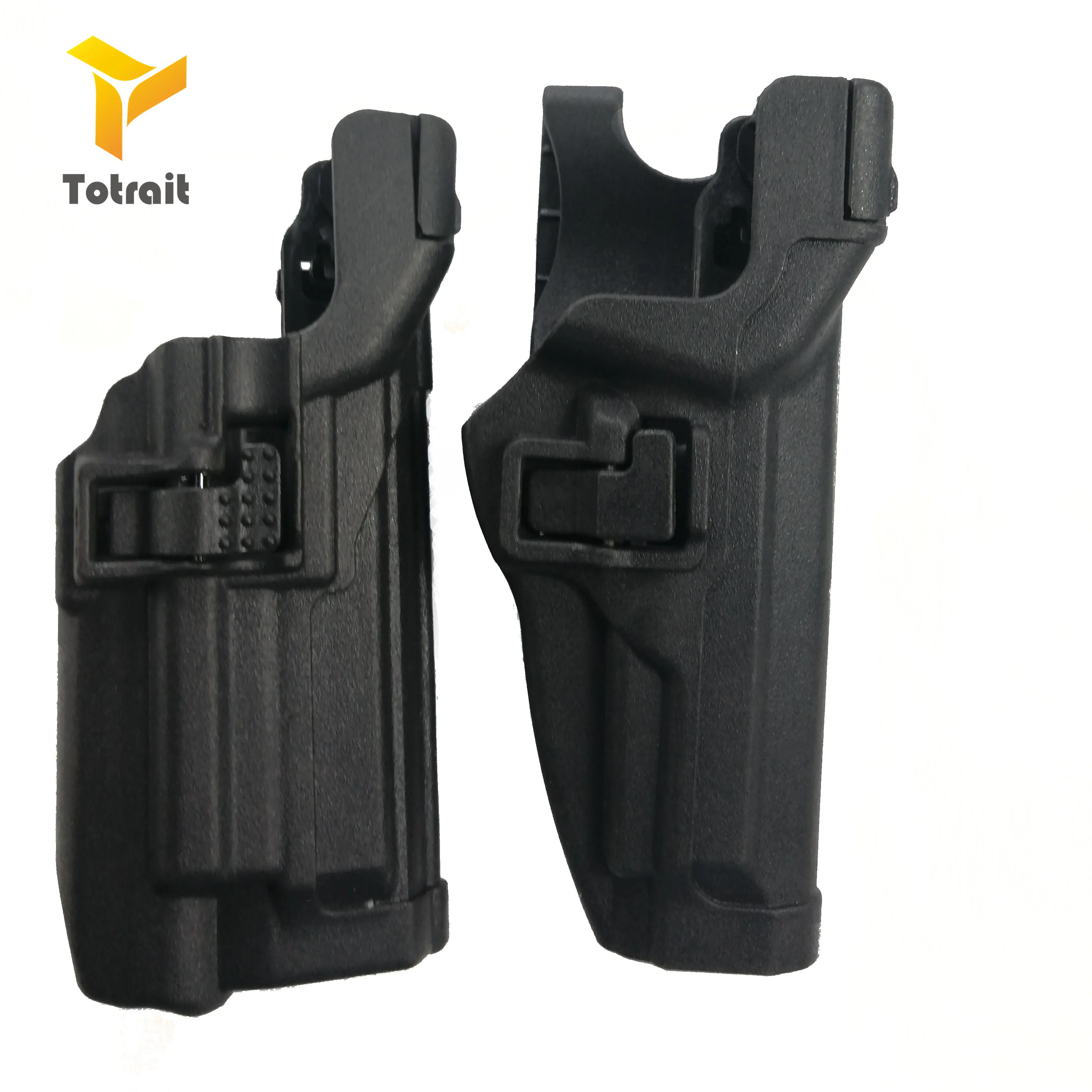 Тактическая кобура уровень 3 с автоматическим замком для пистолета правой руки