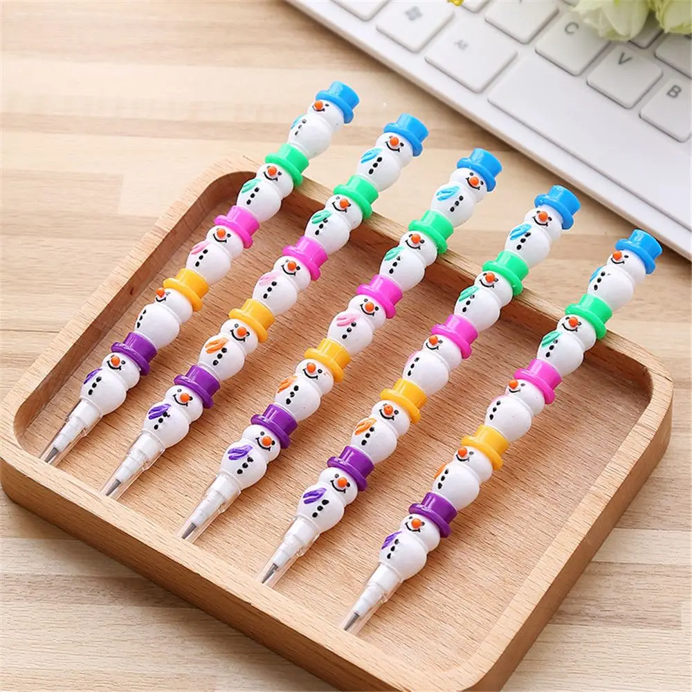 2 шт. набор карандашей в виде снеговика|Простые карандаши| |