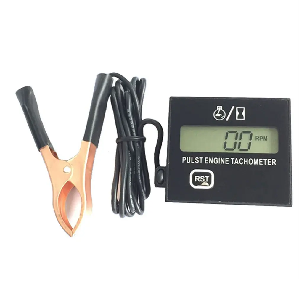 

Chainsaw High Tachometer Gasoline Engine Plastic High-Speed Meter Digital Display Inductive Pulse Speedometer 1 Piece