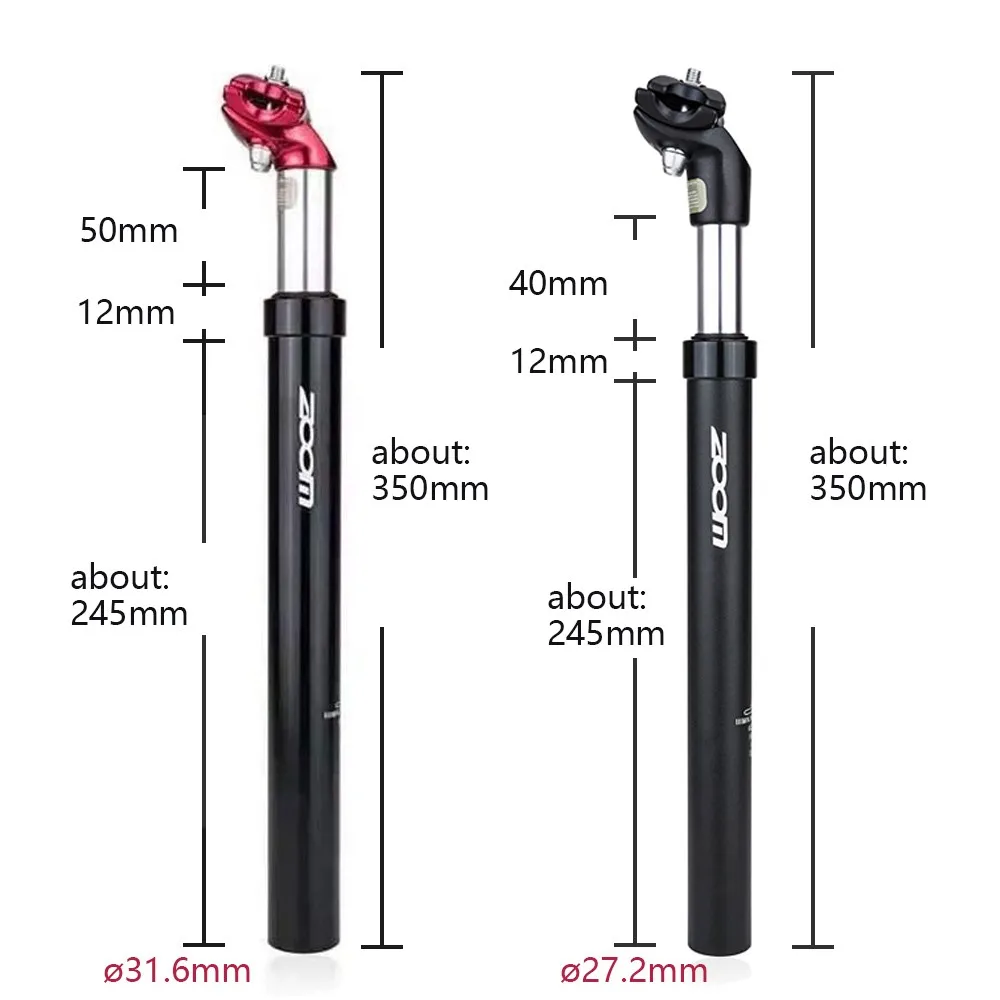Подседельный штырь для велосипеда амортизирующая подвеска телескопический 27 2/28