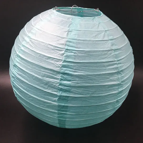 light blue 2 20 шт./лот, 12 дюймов(30 см), китайские бумажные фонарики, разноцветные фонарики, бумажный шар, лампион для украшения свадьбы, дня рождения, вечеринки, Новинка - Цвет: light blue 2