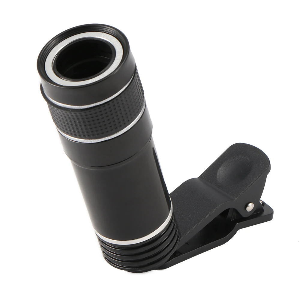 

Clip-On 20x Optical Zoom HD Telescope Camera Lens For Universal Mobile Phone For Mobile Phone Long Focal Lens For Dropshipping
