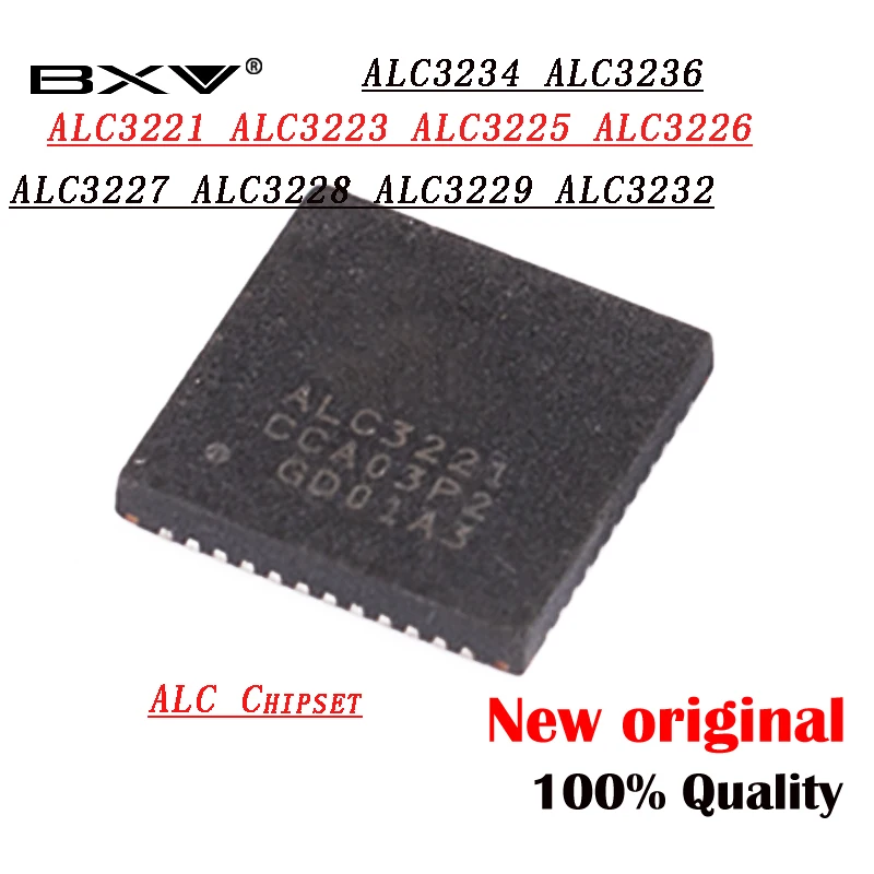 (5 шт.) 100% новый ALC3221 ALC3223 ALC3225 ALC3226 ALC3227 ALC3228 ALC3229 ALC3232 ALC3234 ALC3236 QFN 48