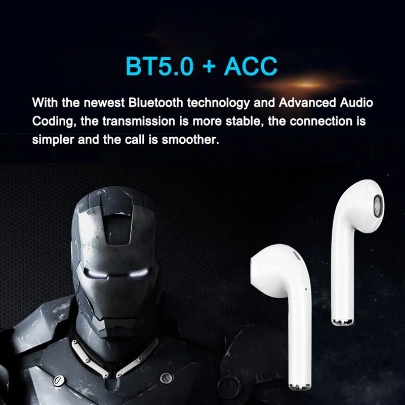 Новое поступление сертифицированные TWS наушники Marvel настоящие Беспроводные