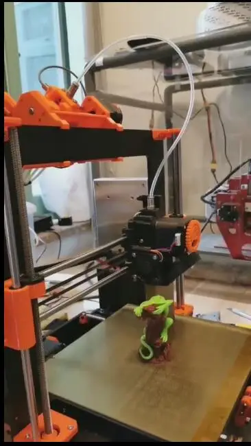 Многоцветный I3 3D принтер MK3 MK3S MMU пять цветов печати комплект MK52|3D принтеры| |