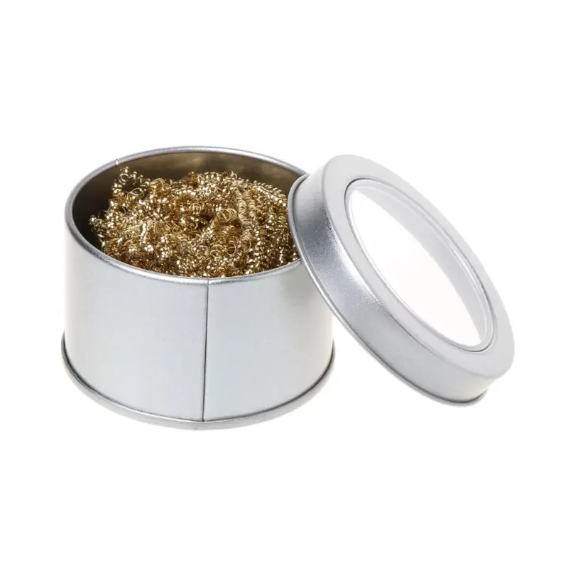 

Насадка для паяльника, быстрое очищение, шарик из стальной проволоки с металлическим чехлом