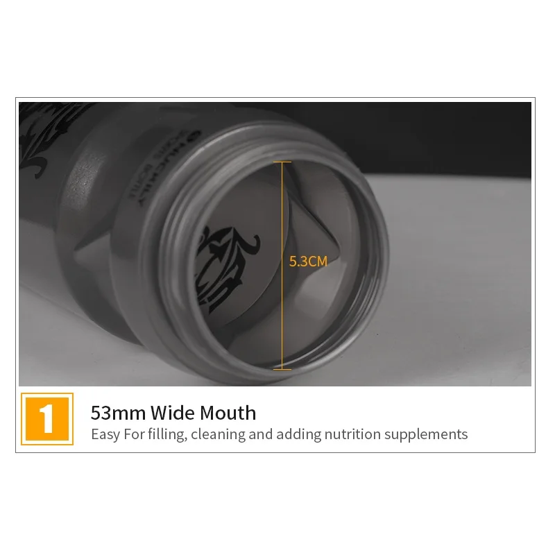 

610ML Sports Bottle Mountain Bike Bicycle Water Bottle Cycling Sports Plastic Portable Kettle Water Drink Bottle Drinkware