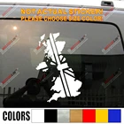 Карта и флаг Великобритании Британский союз Джек наклейка на машину виниловый Грузовик Лодка высечка без фона выбрать цвет и размер