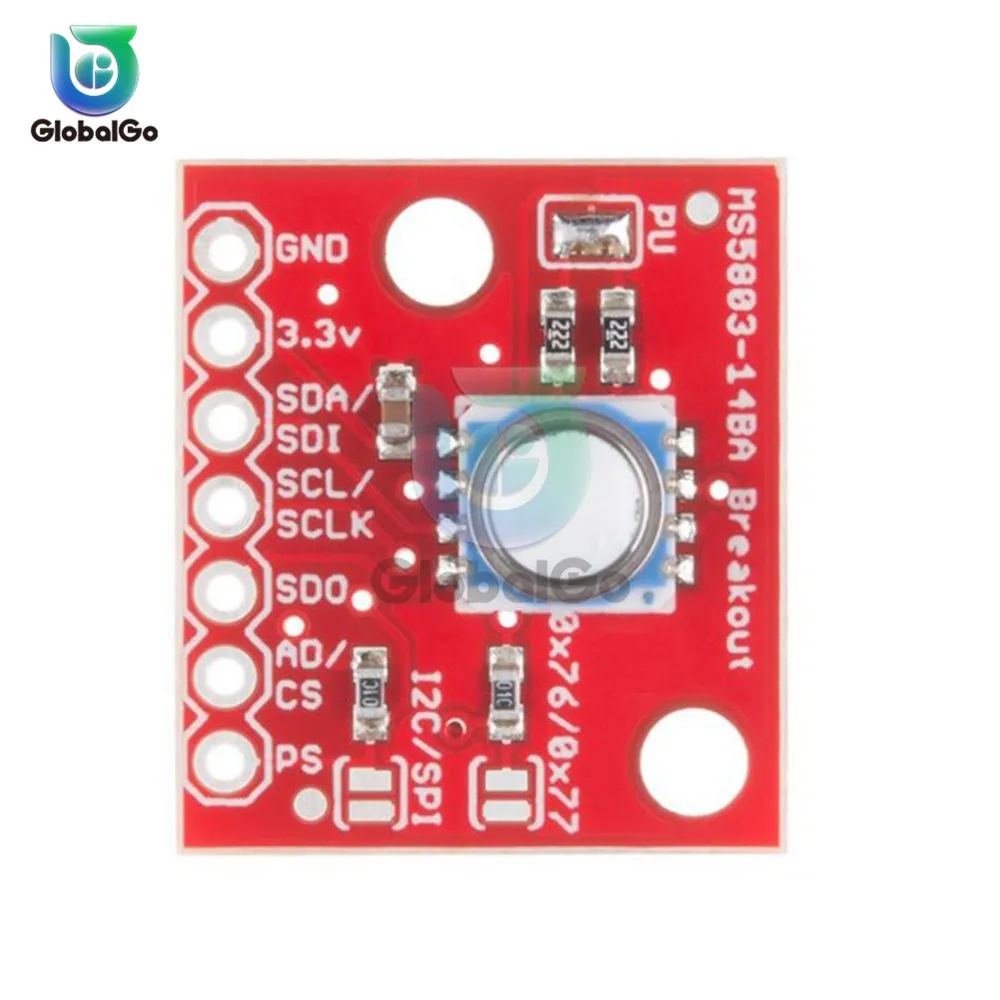 GY-MS5803-14BA I2C/SPI высокая точность давление жидкого газа Φ плата для самостоятельной