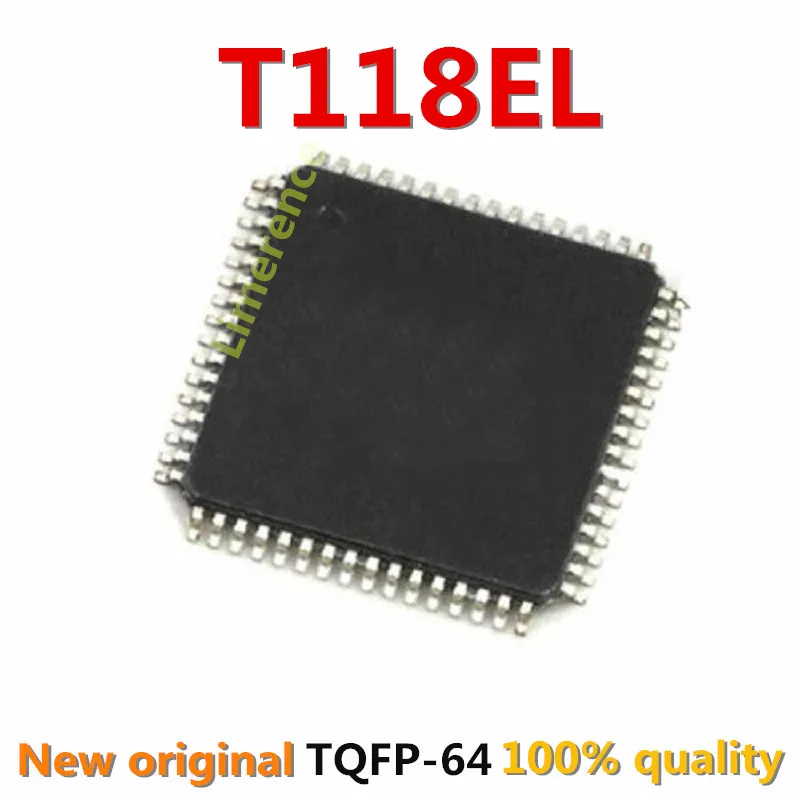 1 шт T118EL T118 TQFP64 CD.VCD.DVD. Автомобильные аксессуары IC