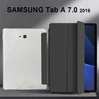Чехол для Samsung Galaxy Tab A A6 7,0 дюйма 2016 дюйма, умный чехол из искусственной кожи тройного сложения для Samsung Tab A6 T280 T285, чехол