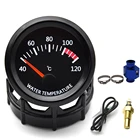 52 мм Датчик температуры воды с адаптером соединительного датчика температуры воды 18NPT 28-40 мм для автомобиля 40  120 градусов Цельсия датчик температуры воды