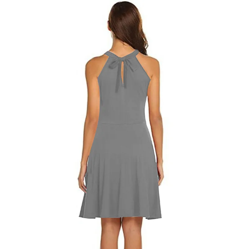 

Horn A-shaped Dress Suspender Round Neck Sleeveless Slim Women's Casual Dresses Length Sleeve Style Sleeve Length(cm) Material