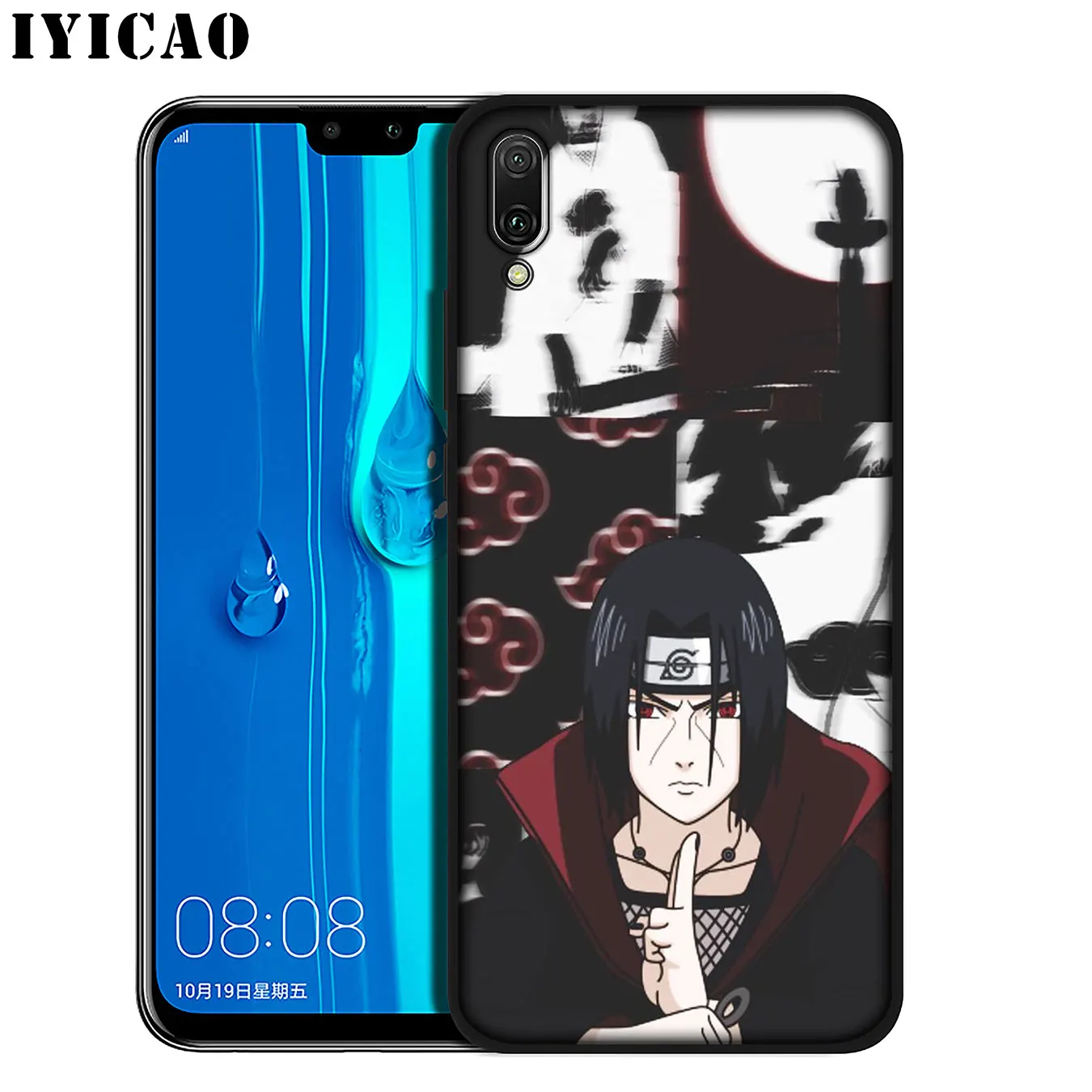 IYICAO NARUTO Hatake Kakashi COOL Soft Silicone Phone Case for Huawei Mate 30 20 10 Pro Black Nova 5i 4 3 3i 2i 2 Lite |
