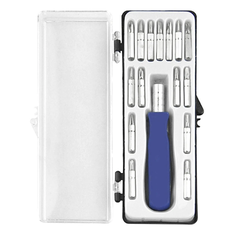 

New Mini 16 In 1 Combination Screwdriver Set Watch Manual Repair Tool Gift Screwdriver