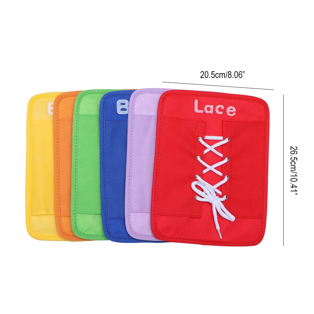 

Kids Dressing Learning Board Buckle Zip Button Lace Up Montessori Early Education Dressing Aids Preschool Toys
