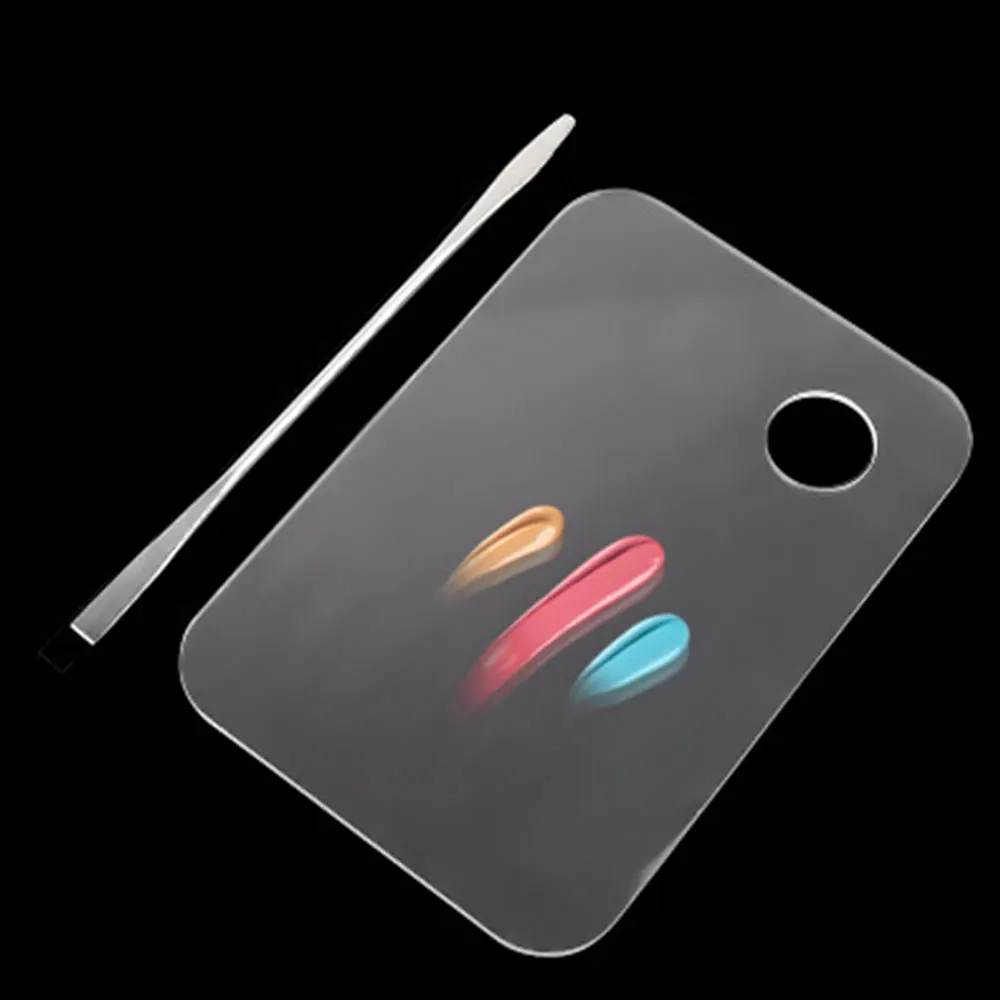 Акриловая палитра квадратная профессиональная Тонизирующая палочка для ногтей