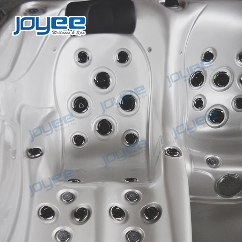 Новый дизайн большая гидромассажная Ванна JOYEE для 6 человек CE садовые