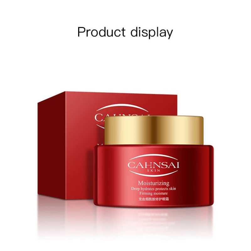 

Blood Eye Cream Moisturizing Firming Skin Anti-Drying Anti-Puffiness Gel Eye Cream Face Skin Care High Effecitve