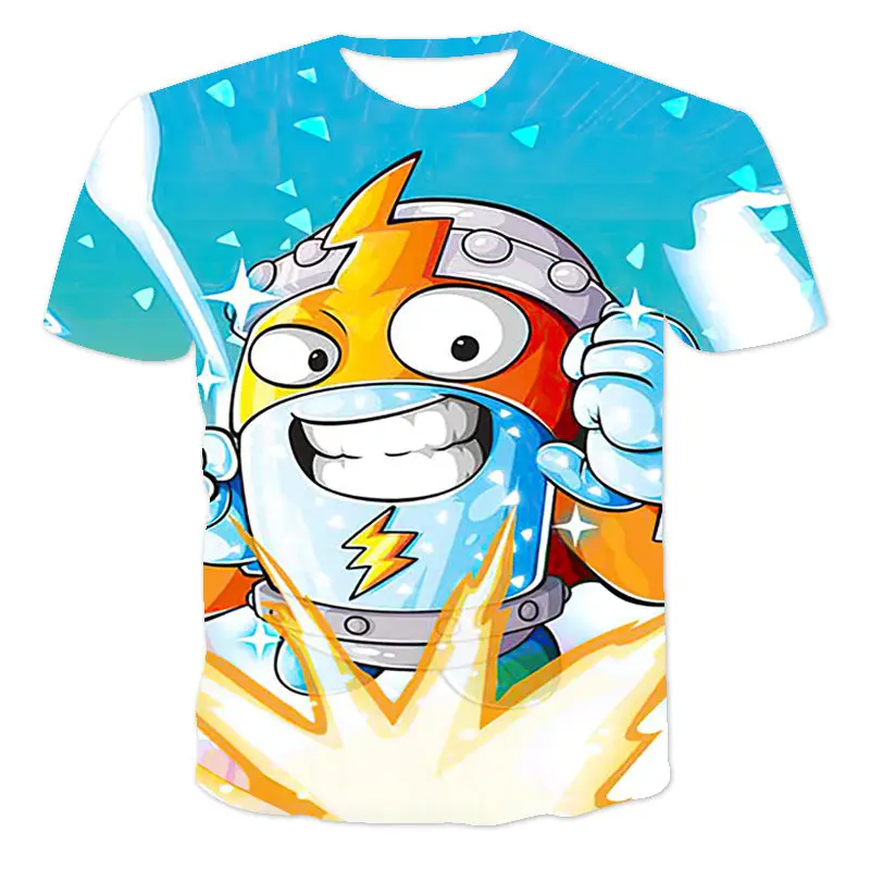 

2021 Summer 3D Kawaii T-Shirt Cute Anime Printing T-Shirt Fun Cartoon Casual Sports T-Shirt Men'S Clothing Large Size XXS-6XL