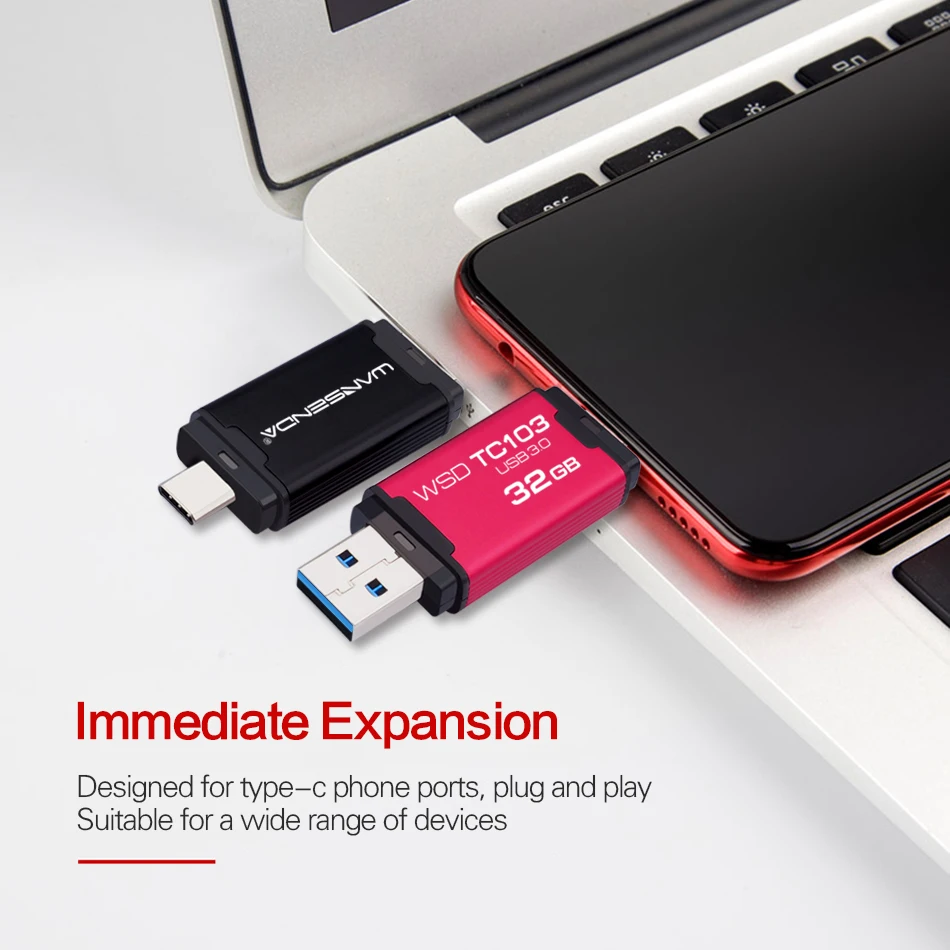 WANSENDA USB флеш накопитель 512 ГБ 256 128 64 32 16 ГБ|USB флэш-накопители| |