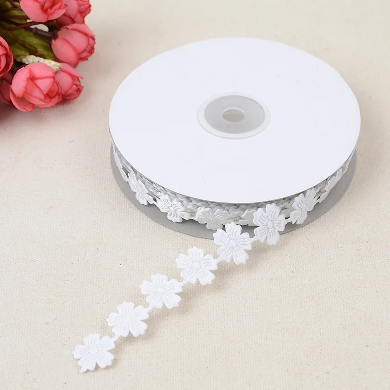 Лента для украшения свадебной вечеринки 10 ярдов 20 мм лента с цветами пояс
