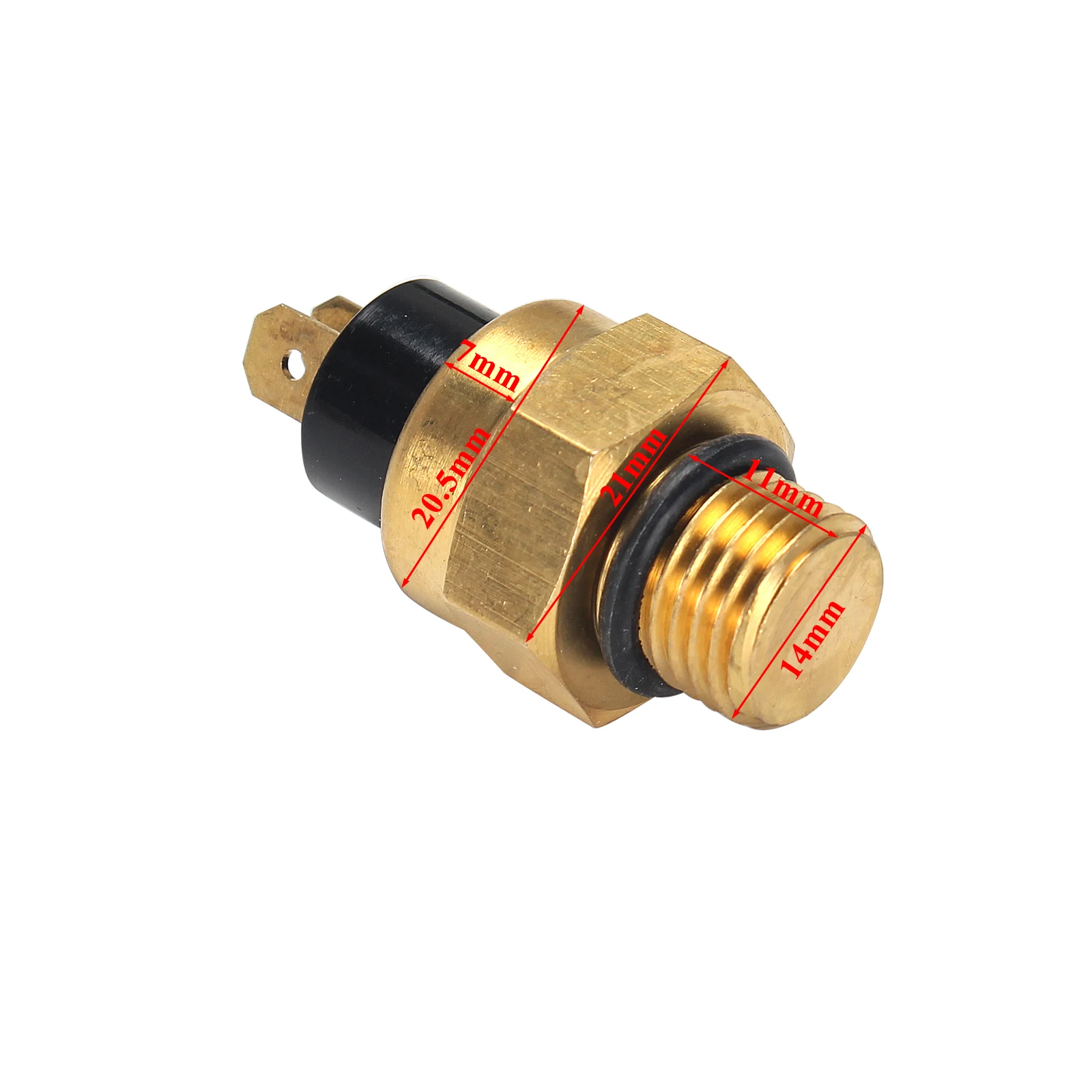 Переключатель датчика температуры M14x1.5 85 ℃ Вентилятор охлаждения радиатора для